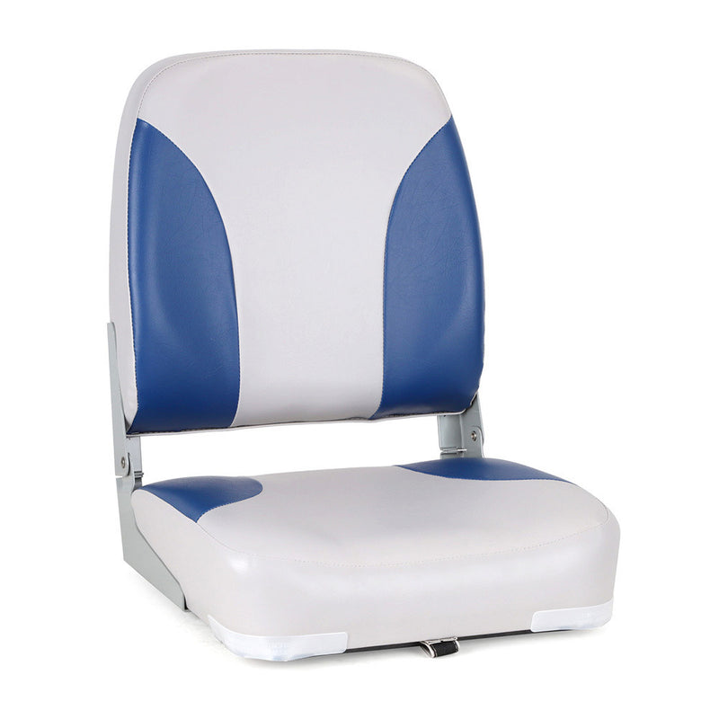 23.6" Boat Seat High Back, Gy/Nvy