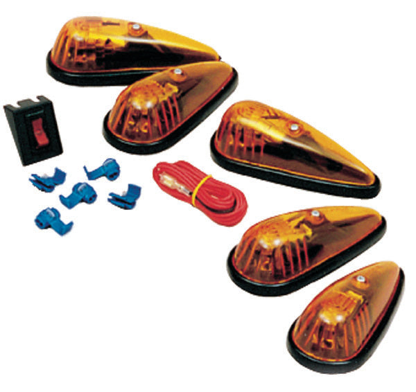 Cab Clearance; Amber 5-Piece