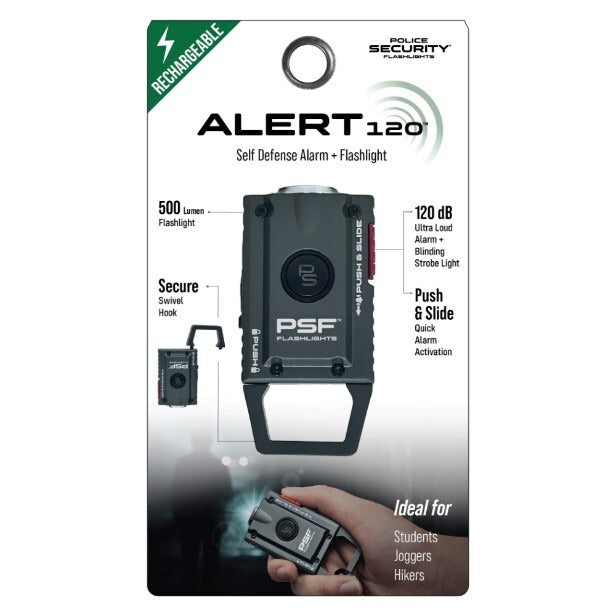 Keychain Light with Alarm
Black
