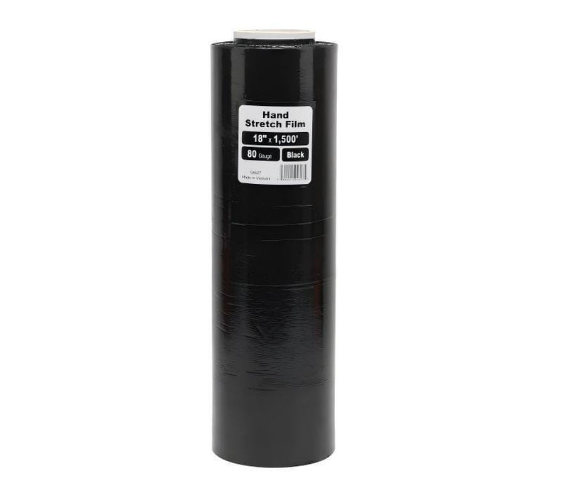 Hand Wrap,80GA,Black,1500X18