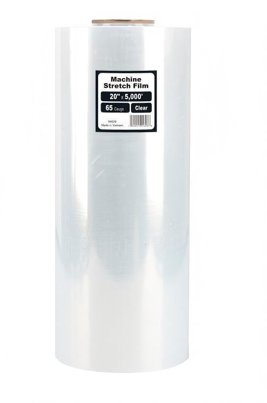 Machine Wrap,65GA,Clear,5000X20