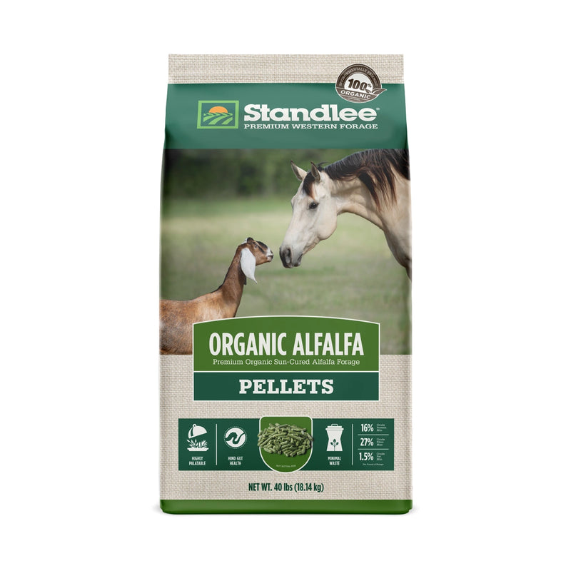 Organic Alfalfa Pellets