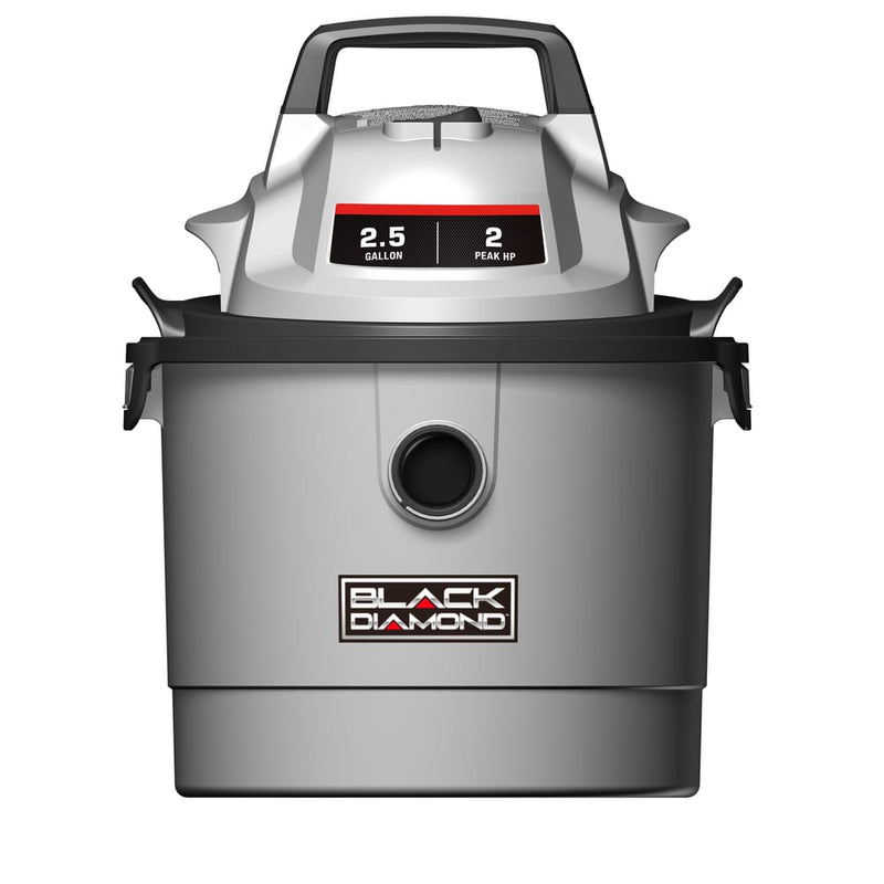 Black Diamond™ 2.5 Gallon Wet/Dry Vacuum