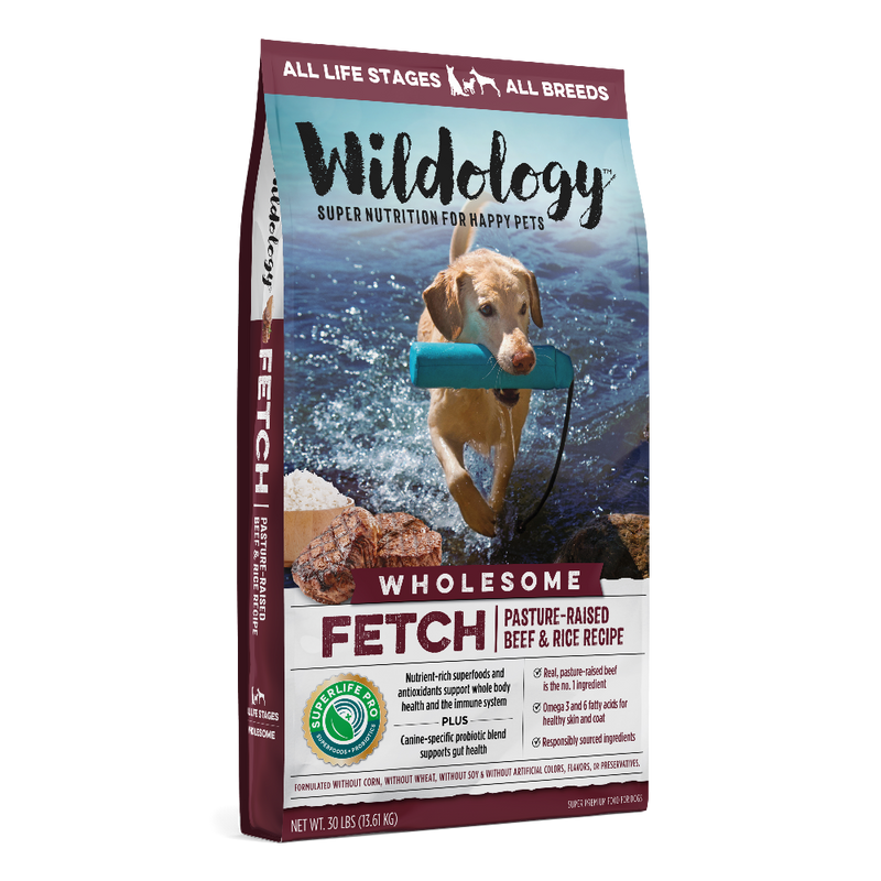 Fetch Dry Dog Food - Pasture-Raised Beef & Rice Recipe - 30 LB