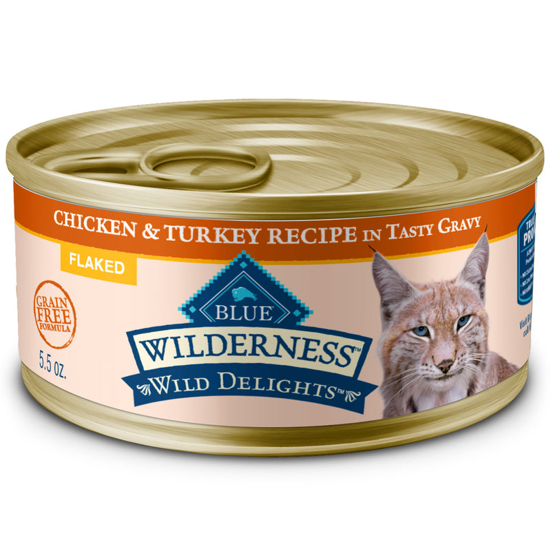 Wild Wd Flkd Ckn&Trky 5.5ozCat