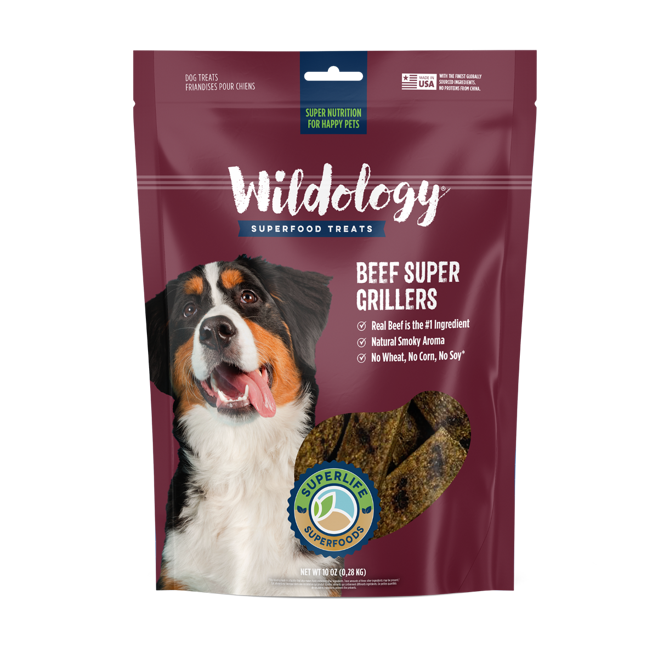 10 OZ Beef Super Grillers Dog Treats