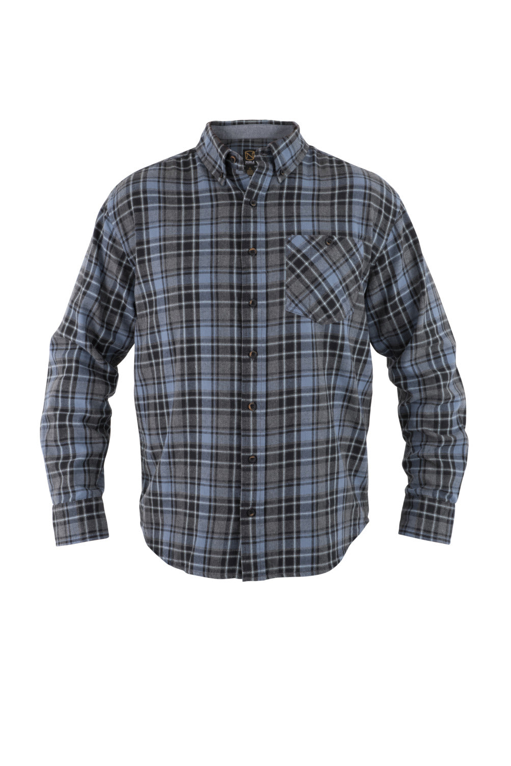 Flannel Shirt - Faded Blue