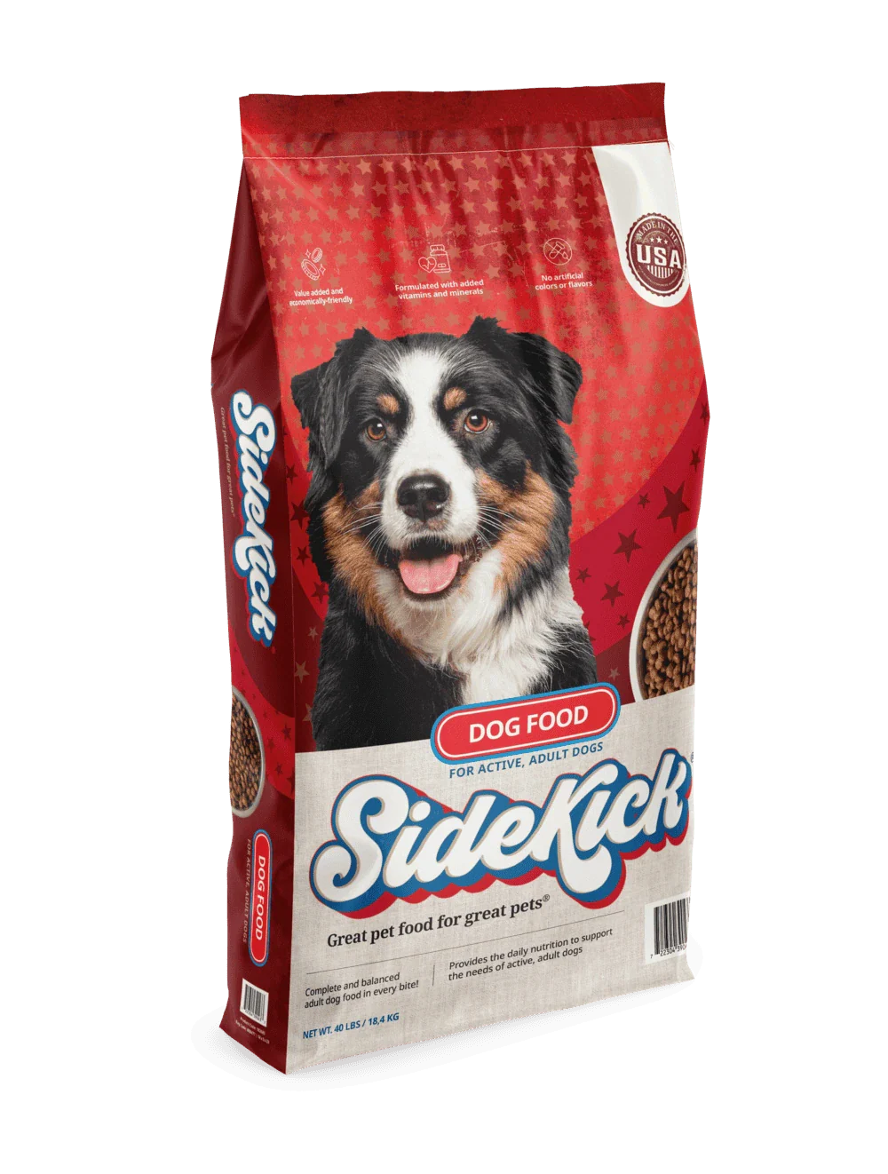 Dry Dog Food for Active, Adult Dogs
