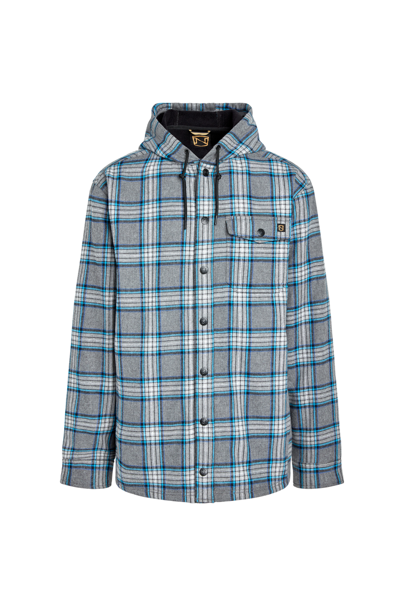 18509 Shirt Jacket 015- Asphalt Plaid_0189