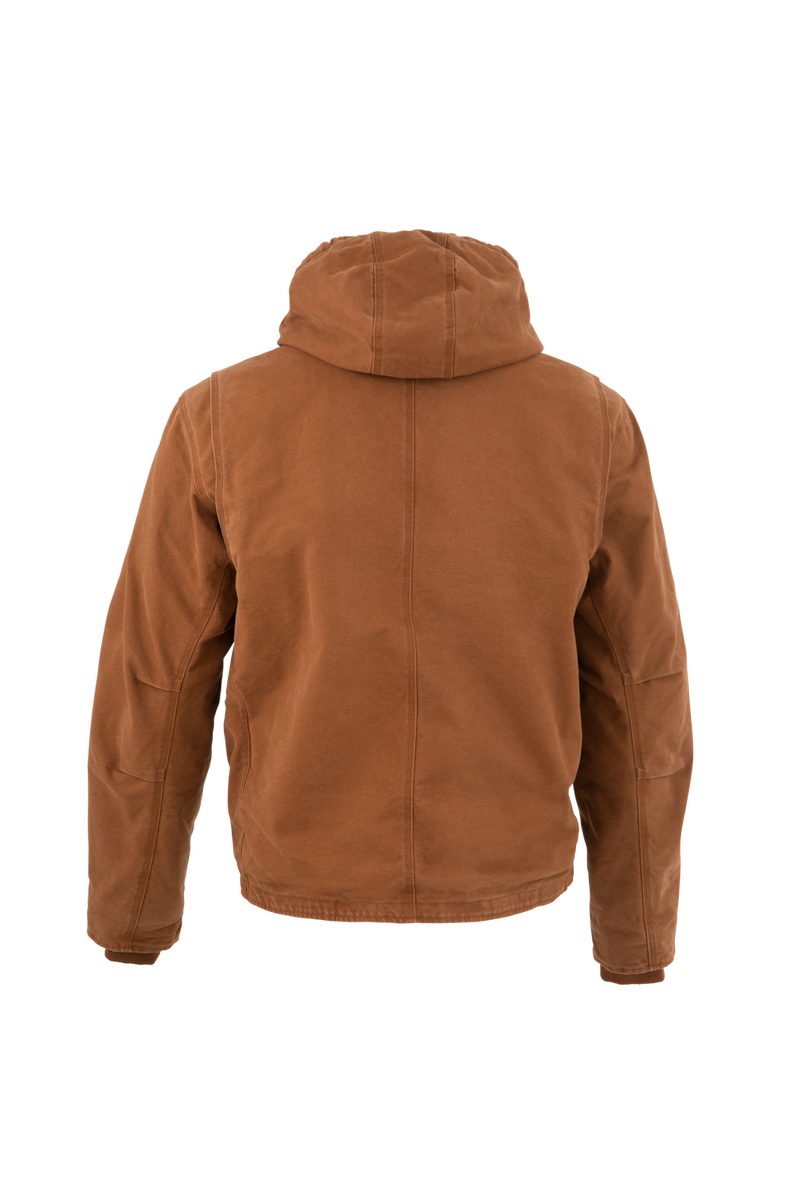 18518_180_Full Flexx Hooded Jacket_Duck Brown_Back