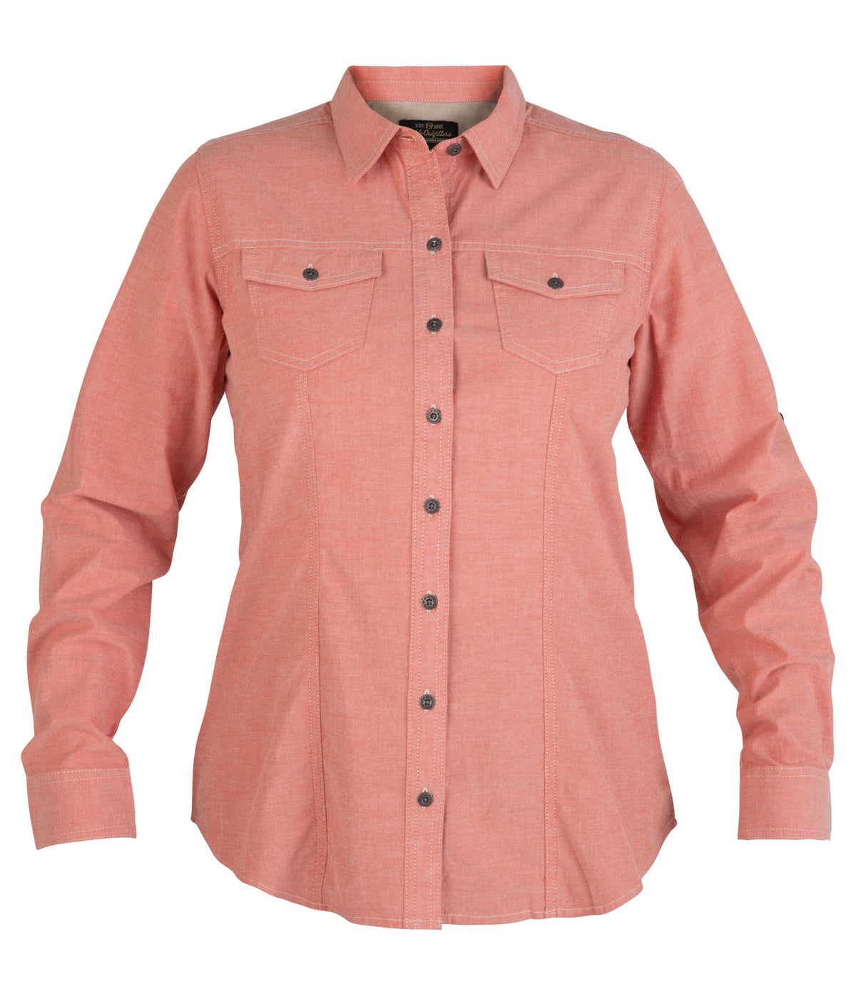Burnt Sienna Chambray