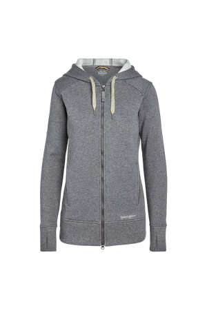 21585 Water Resistant Tug-Free Full Zip Hoodie 017- Charcoal Heather_0258