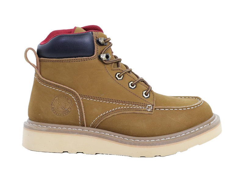 Women's Wedge 6" Work Boot - Wheat