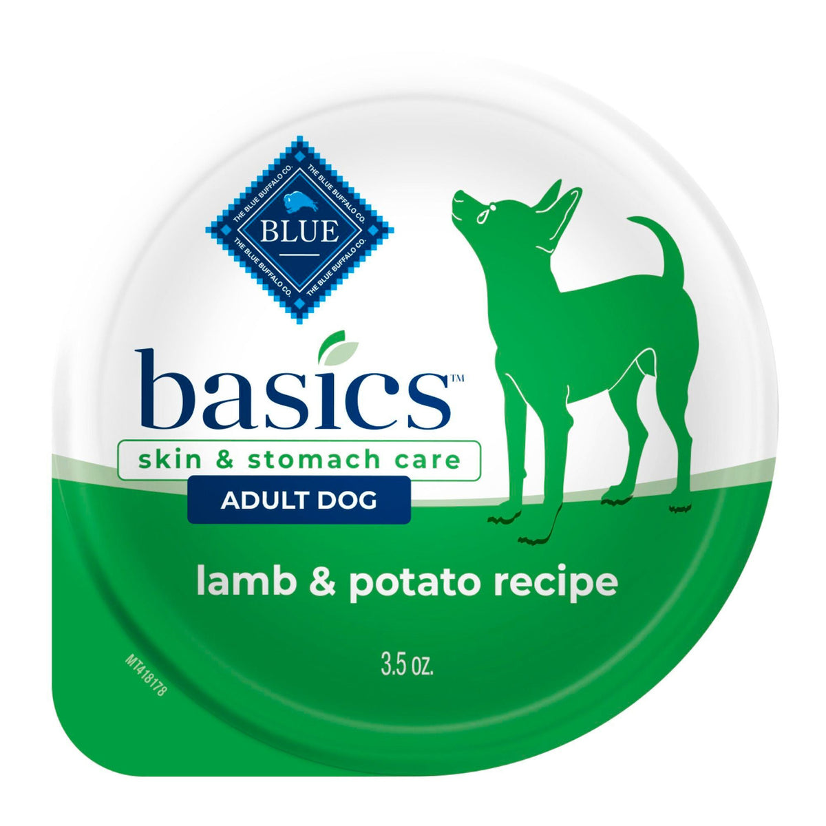 BASI LID GF Adlt SB Lamb 3ozcups Dg