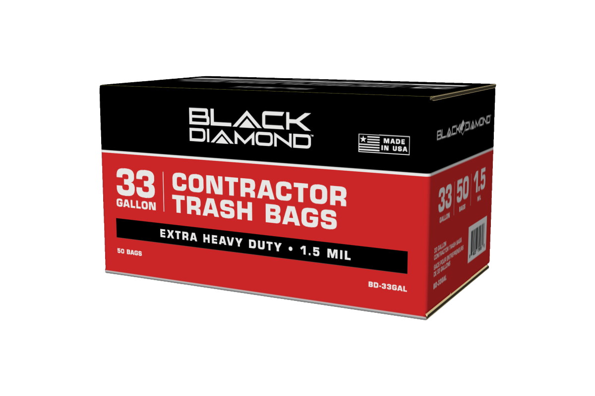 33 Gallon Contractor Trash Bags