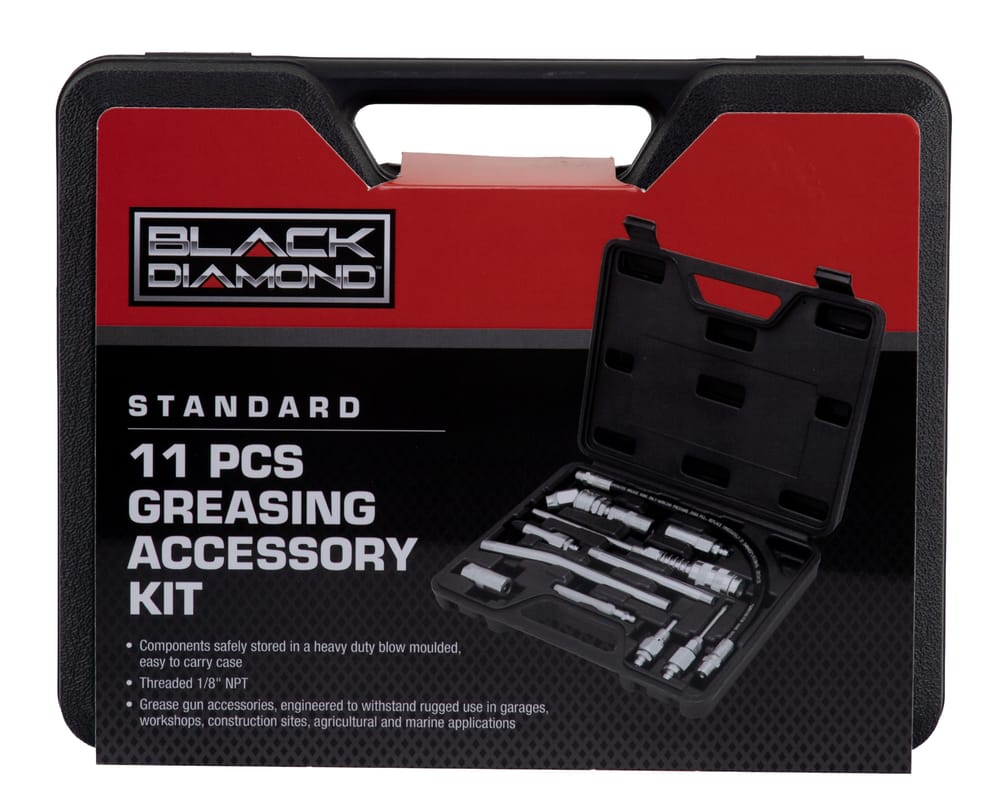 Standard 11 Pcs Greasing Accessory Kit
