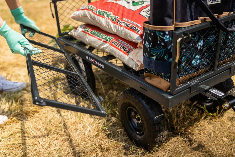 Black Diamond™ 3 Cubic Feet Steel Utility Cart