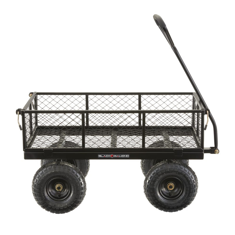 Black Diamond™ 3 Cubic Feet Steel Utility Cart