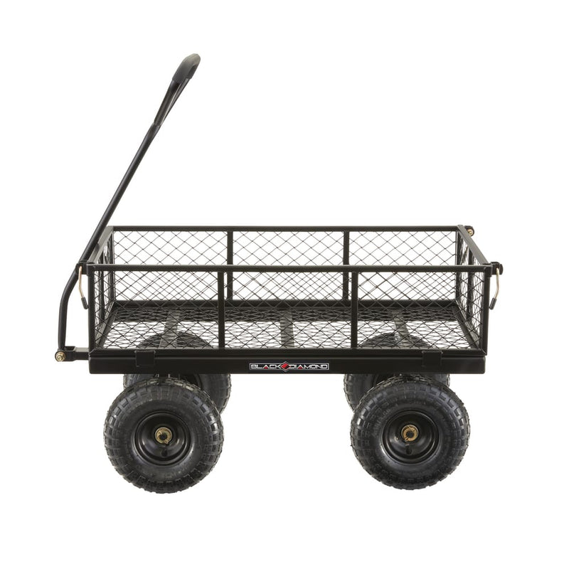 Black Diamond™ 3 Cubic Feet Steel Utility Cart