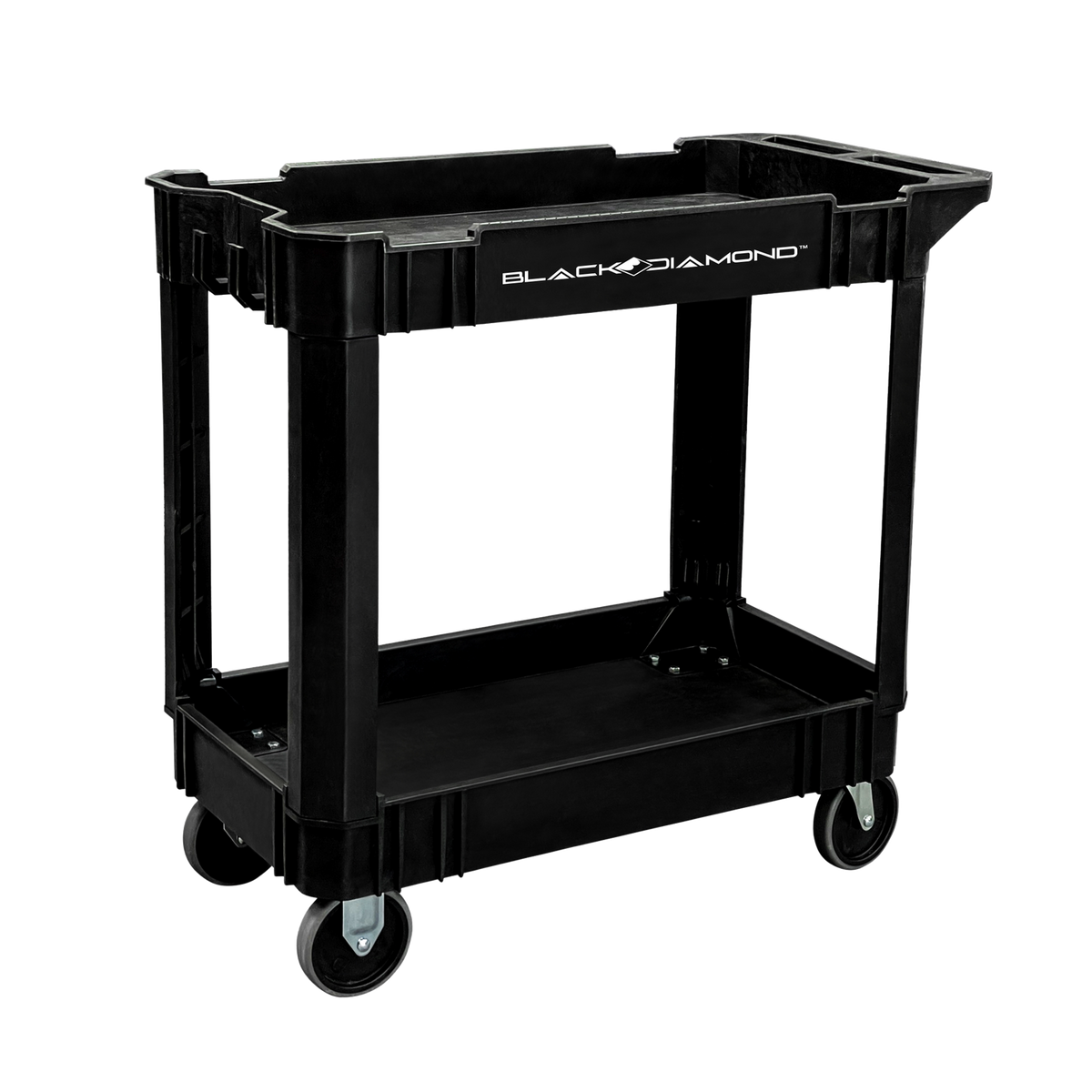 500 LB. Capacity 2-Shelf Utility Cart