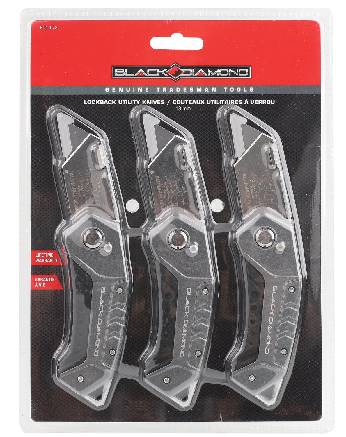 Lockback Utility Knife Set