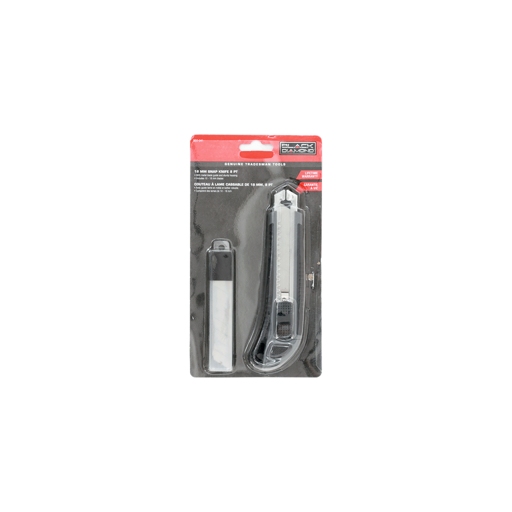 18 MM Snap Knife 8 Pt