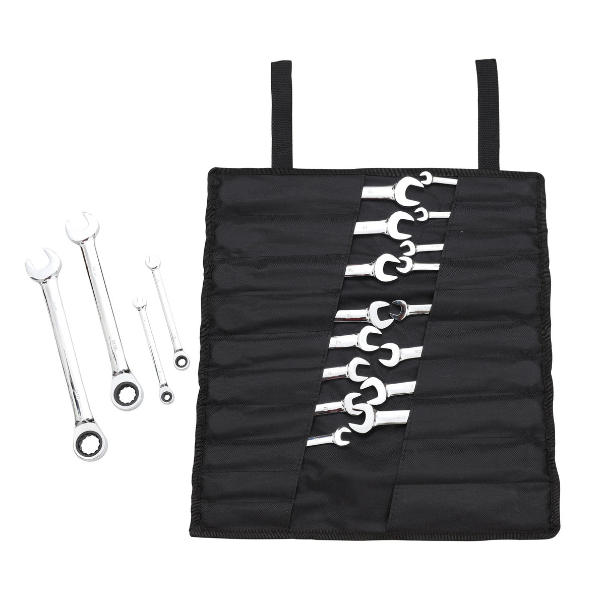 20 Pc Ratcheting Wrench Set