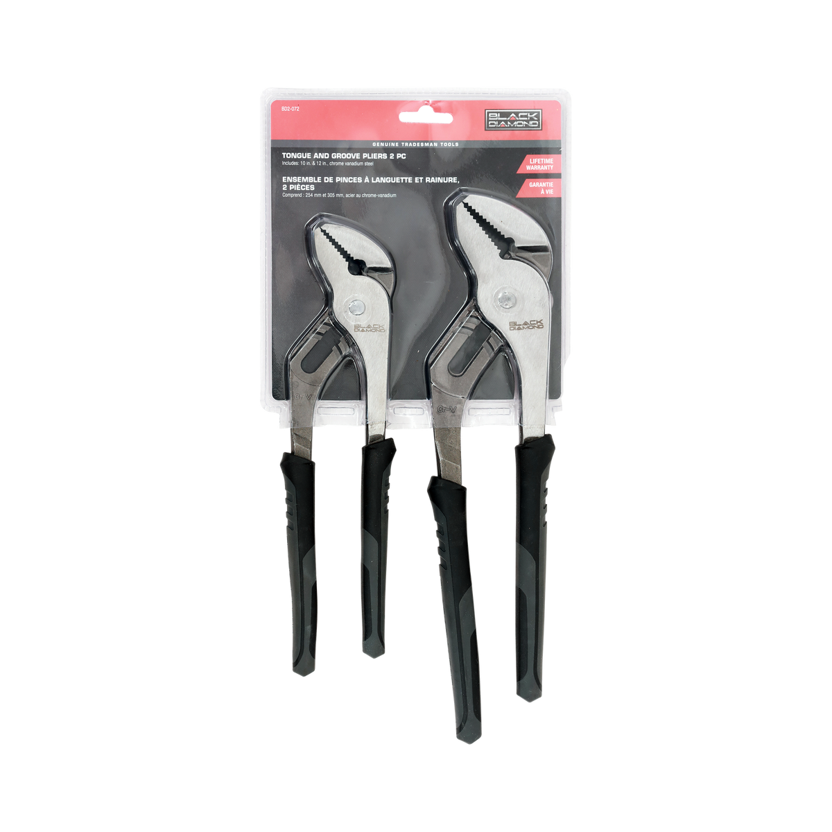Tongue and Groove Pliers 2 Pc