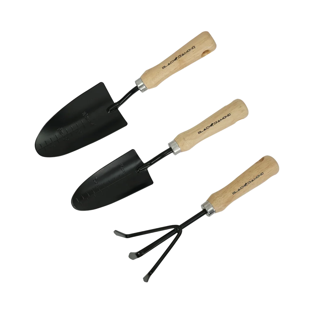 3-Piece Wood Handle Digging Tool Set