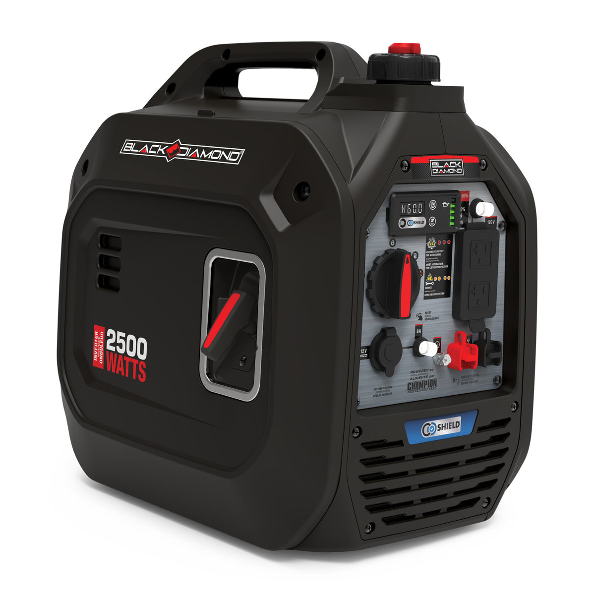 2500-Watt Inverter Generator with Co Shield®