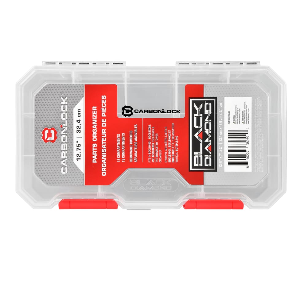 CarbonLock™ 12.75" Parts Organizer