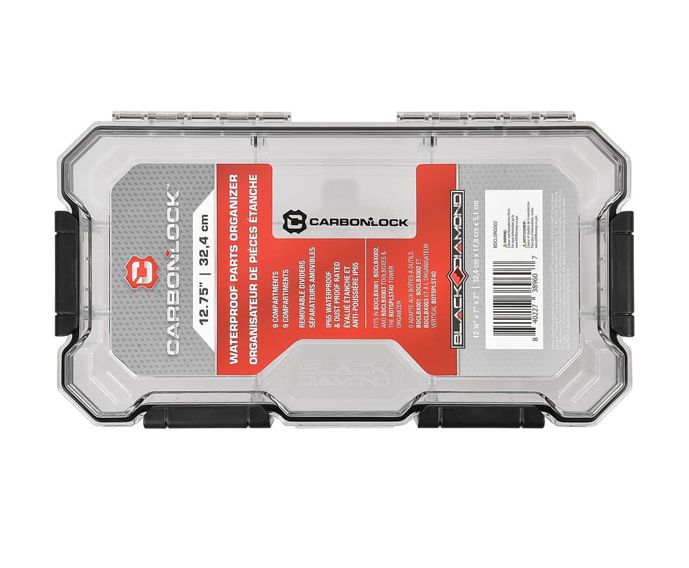 CarbonLock™ 12.75" Waterproof Parts Organizer
