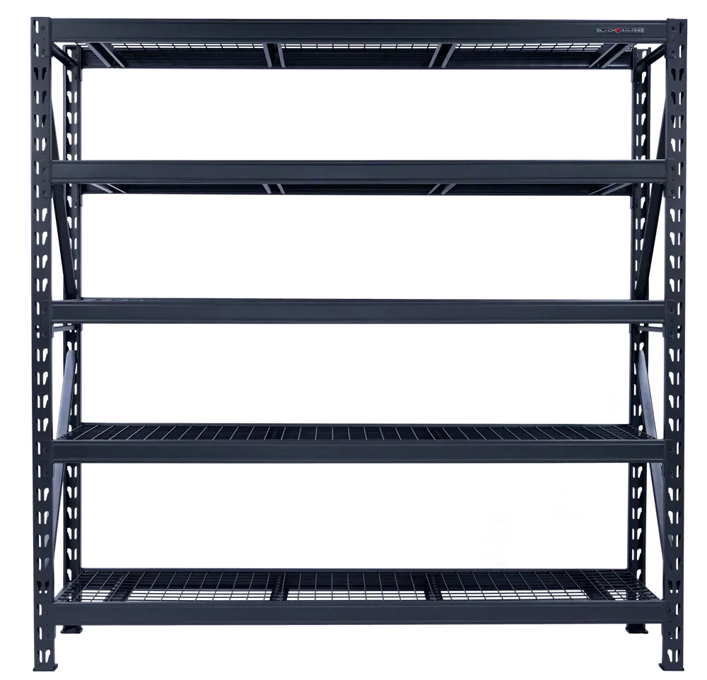 Heavy Duty Steel Shelving Unit with 5 Adjustable Shelves