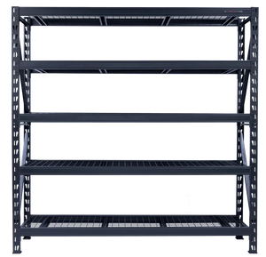 Heavy Duty Steel Shelving Unit with 5 Adjustable Shelves