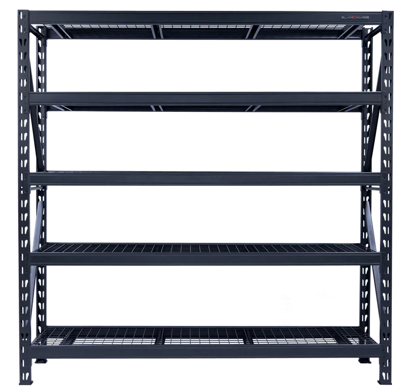 Heavy Duty Steel Shelving Unit with 5 Adjustable Shelves