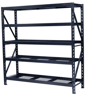 Heavy Duty Steel Shelving Unit with 5 Adjustable Shelves