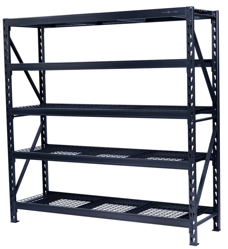 Heavy Duty Steel Shelving Unit with 4 Adjustable Shelves