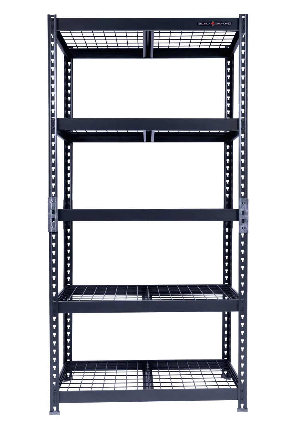 Light Duty Steel Shelving Unit with 5 Adjustable 36" Shelves