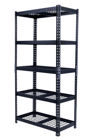 Light Duty Steel Shelving Unit with 5 Adjustable 36" Shelves