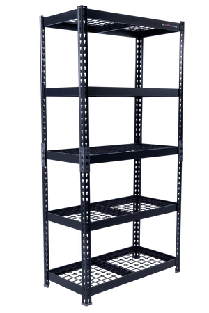 Light Duty Steel Shelving Unit with 5 Adjustable 36" Shelves