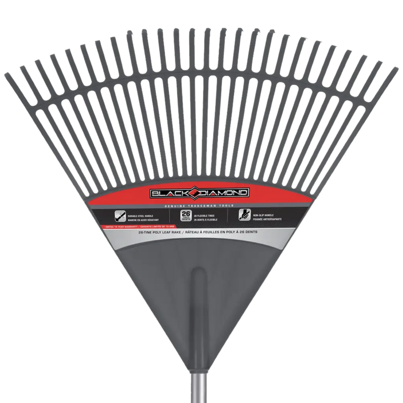 26-Tine Poly Leaf Rake