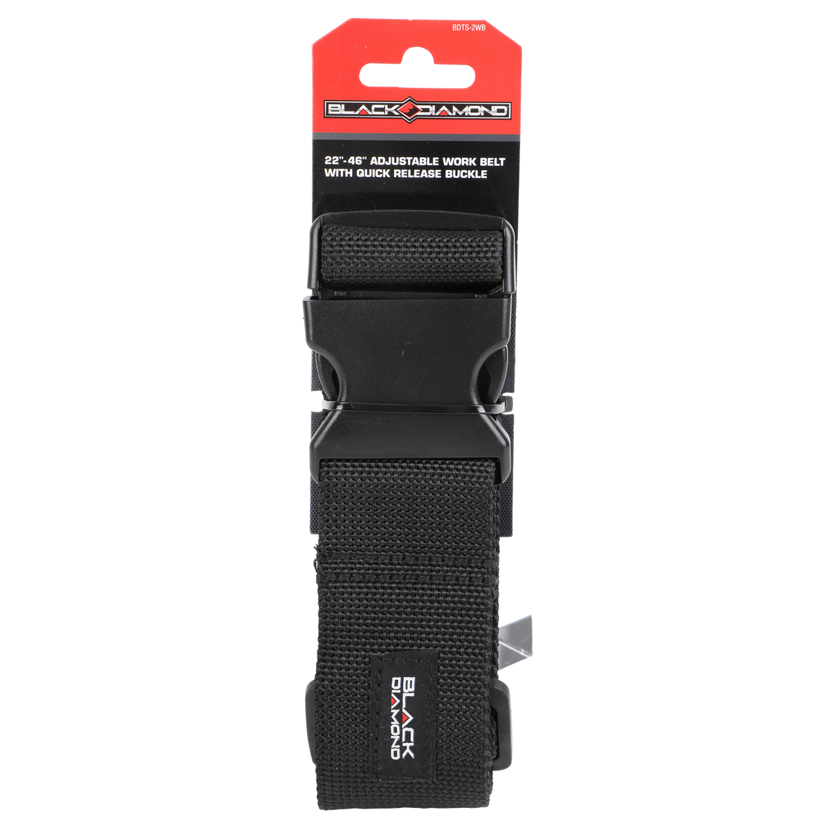22"-46" Adjustable Work Belt with Quick Release Buckle