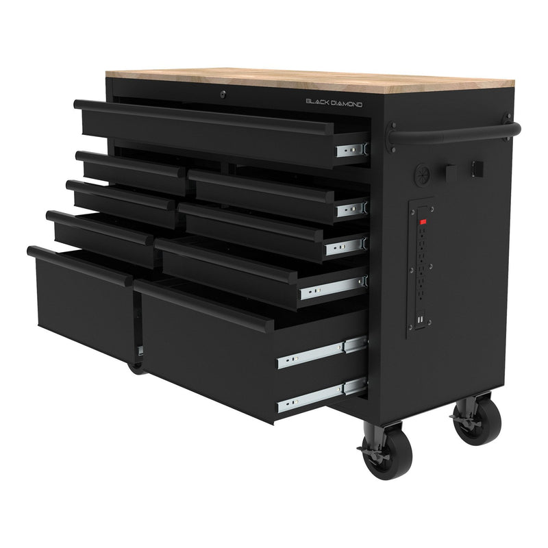 46" 9-Drawer Mobile Workbench
