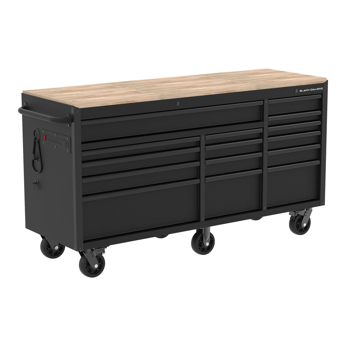 72” Heavy Duty 15-Drawer Mobile Workbench