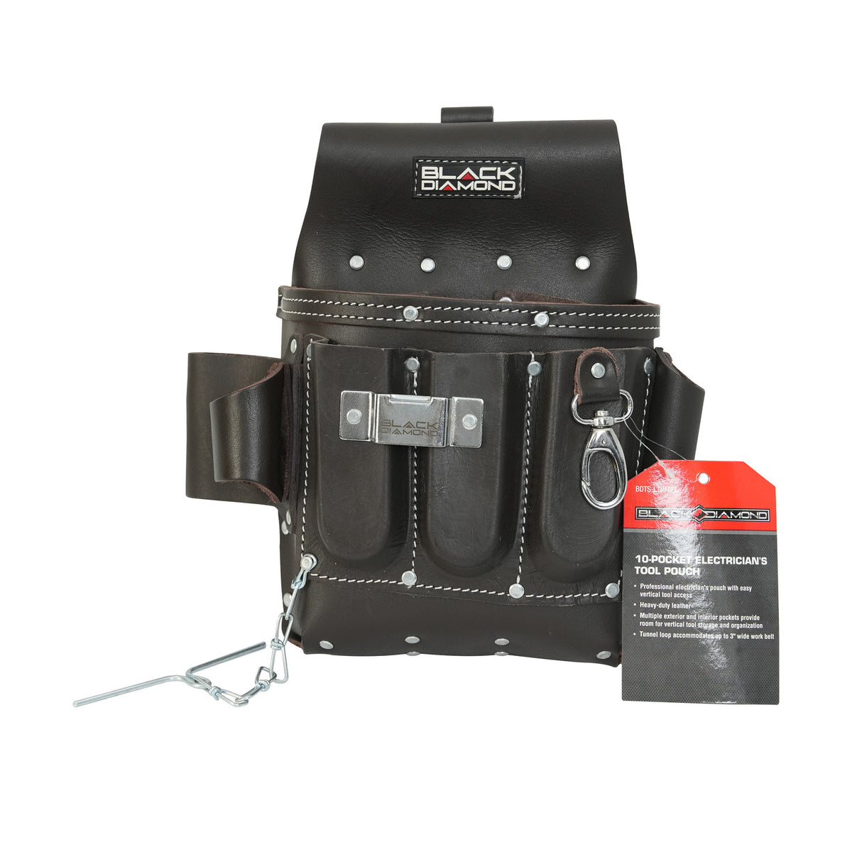 10-Pocket Electrician's Tool Pouch