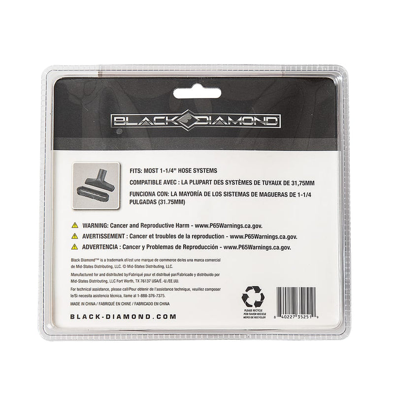 Black Diamond™ 1-1/4" 2-In-1 Utility Nozzle/Brush