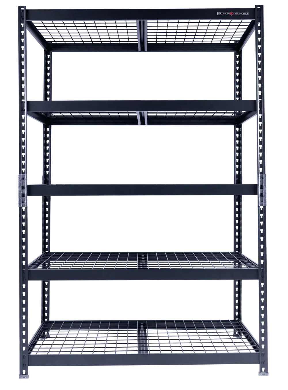 Light Duty Steel Shelving Unit with 5 Adjustable 48" Shelves