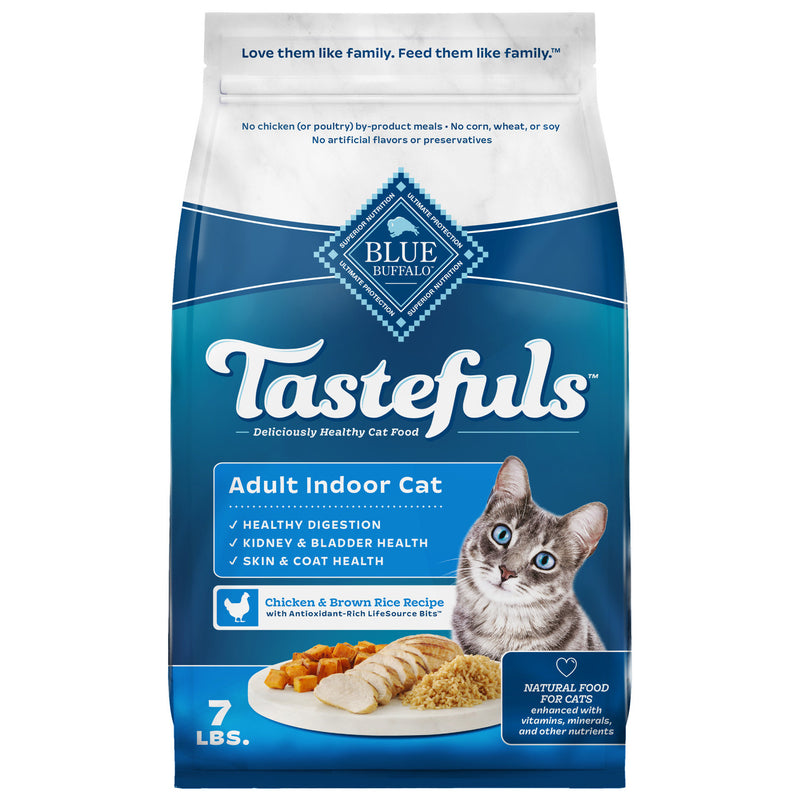 Blue Adlt Indr Ckn & Br 7#Cat