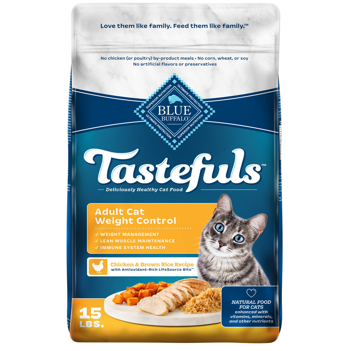 BLUE Adlt WC Ckn 15#Cat