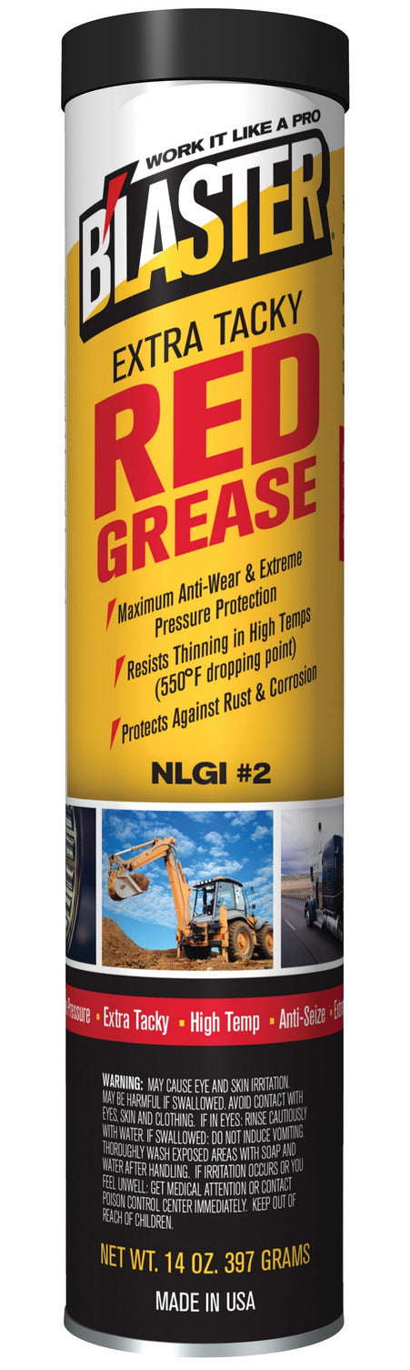 Pb Extra Tacky Red Grease 14oz